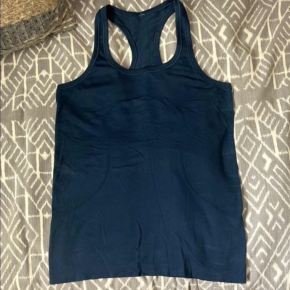 Lululemon True Navy Blue Swiftly Tech Racerback Tank Top